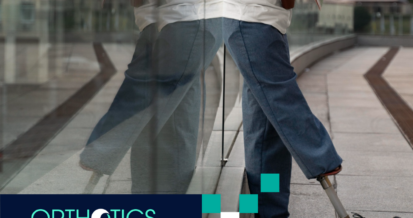 A traveler with a prosthetic limb