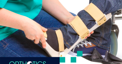 Orthotics fitting for a patient with diabetes