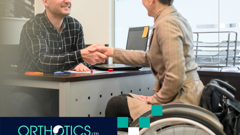 An amputee applying for prosthetic grants and financial aid