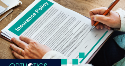 An insurance policy paperwork