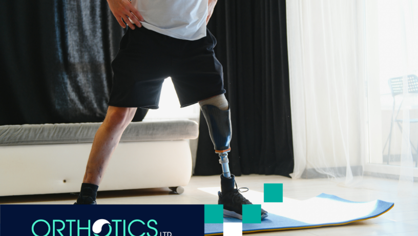 Why Physical Therapy Is Crucial - featured An amputee wearing a prosthetic limb is doing physical therapy