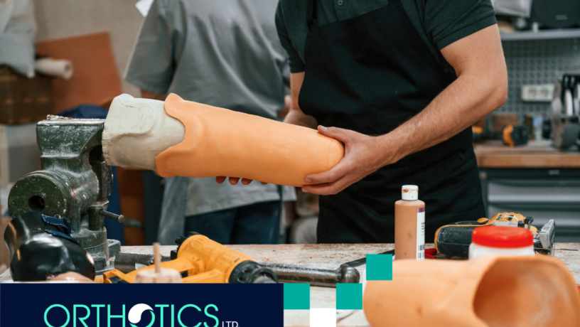 Prosthetics and cosmetic covers being made